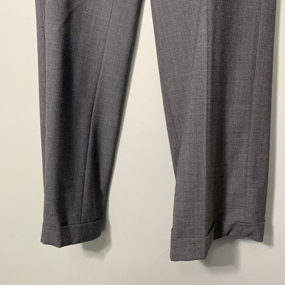 Brooks Brothers‎ 346 stretch wool blend straight leg cuffed career dress pants - Picture 3 of 9